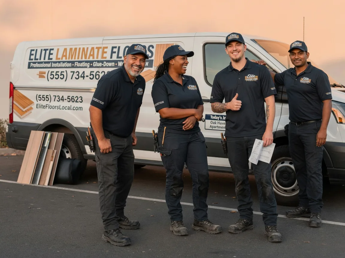 Laminate flooring installation company in La Prairie, IL